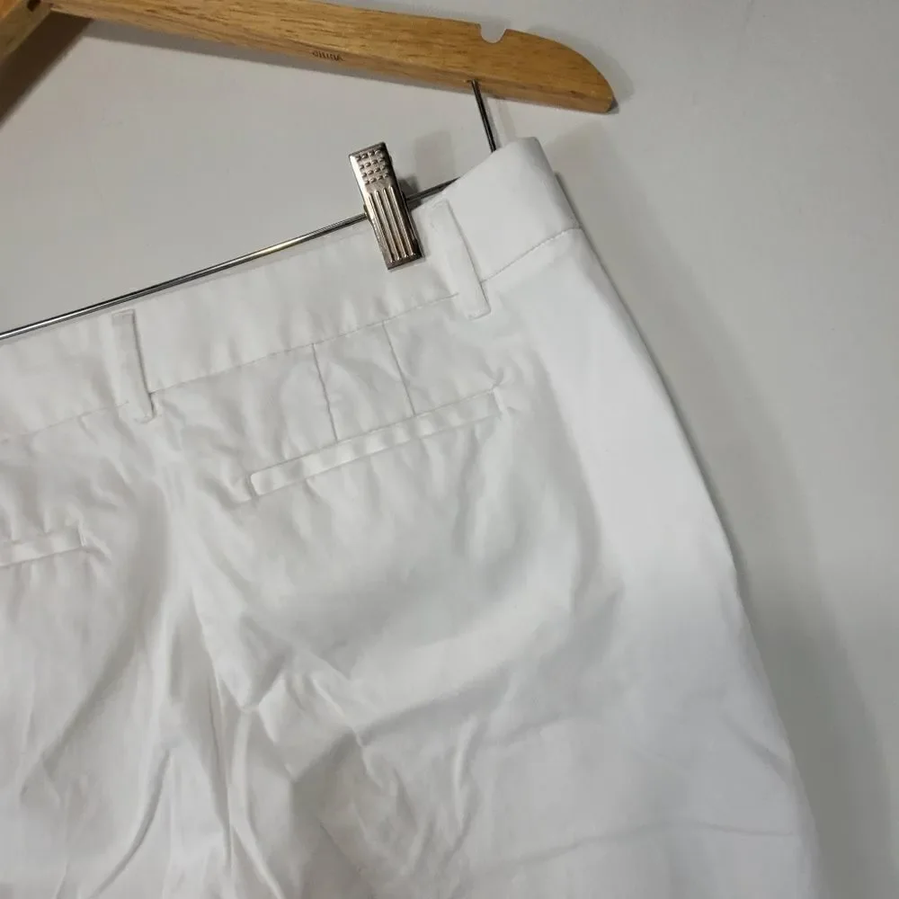 J. Crew White Crop Casual Women's Pants
